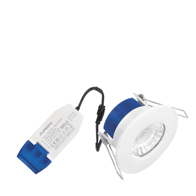 Aurora Fixed R6™ Dali Fire Rated 6W 620lm 4000K Downlight - Remote Driver