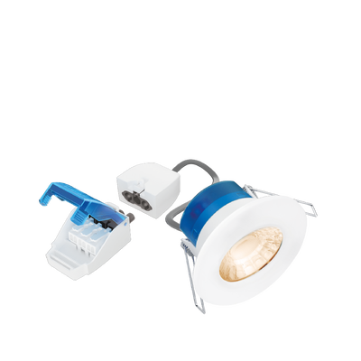 R6™ CRI90 Fixed 6W 4000K Fire Rated Downlight - FastRFix