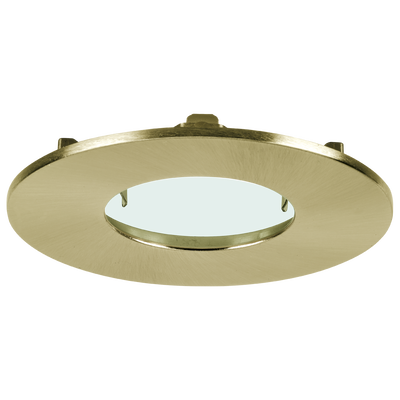 Aurora Fixed IP65 EFD™ PRO Flat Bezel - Antique Brass