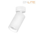 Enlite Adjustable GU10 Surface Spotlight - White