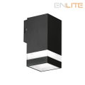 Enlite 5W Upto 440lm 3000K/4000K/6500K Up or Down Squared Coastal Wall Light with Decorative Trim