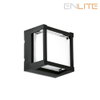 Enlite 10W Upto 1050lm 3000K/4000K/6500K Cubed Cowl Coastal Wall Light