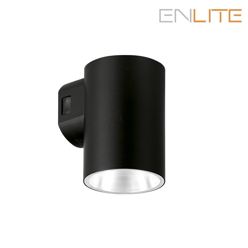 Enlite 5W Upto 510lm 3000K/4000K/6500K Up or Down Cylindrical Coastal Wall Light – Image 2 of 2