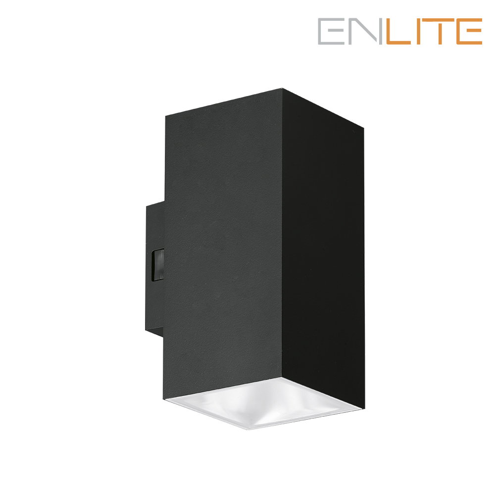 Enlite 10W Upto 1000lm 3000K/4000K/6500K Up / Down Squared Coastal Wall Light – Image 2 of 2