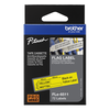 Brother Pro Tape FLe-6511 Flag tape - Black on Yellow, 24mm