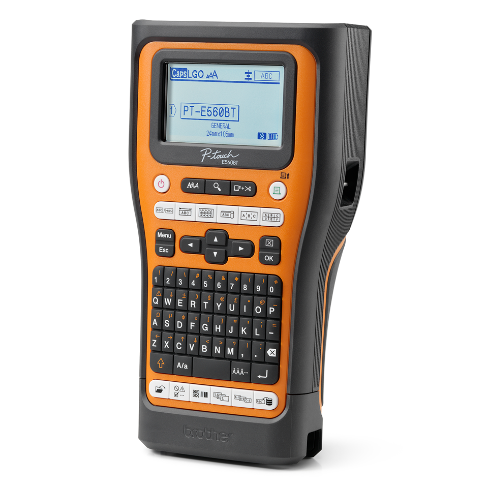 Professional handheld Bluetooth label printer with auto cutter (Print labels up to 24mm width) – Image 2 of 3