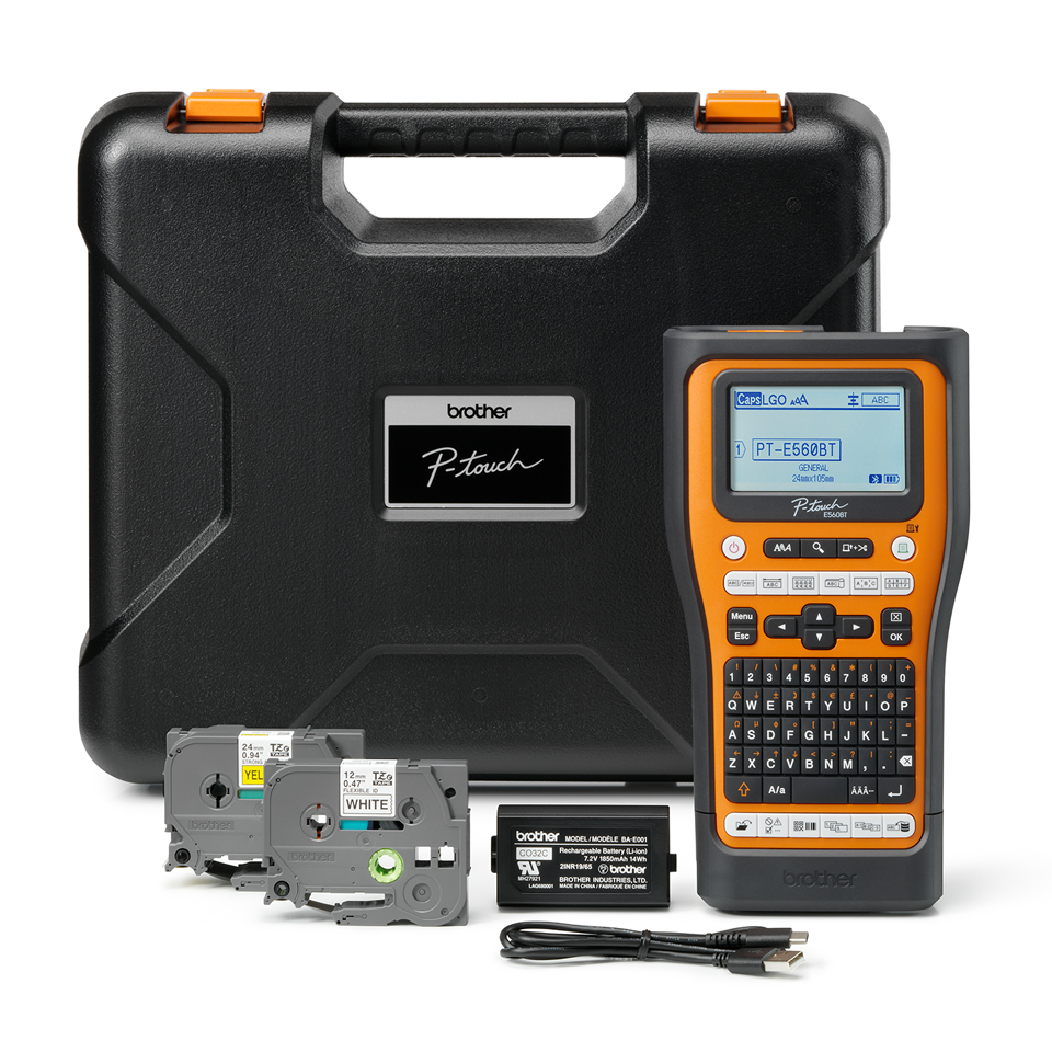 Professional handheld Bluetooth label printer with auto cutter (Print labels up to 24mm width) – Image 3 of 3