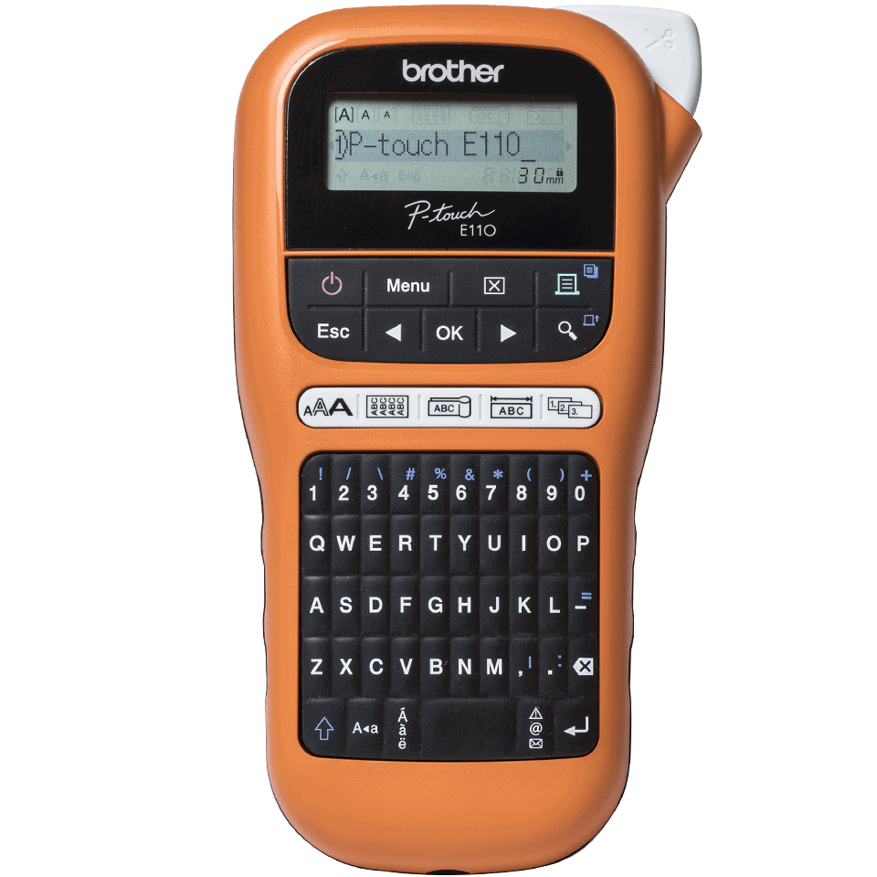 Handheld label printer (Print labels up to 12mm width)