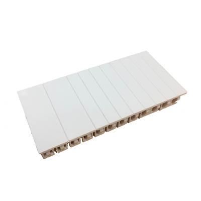 Plastic lid mount blank, strip of 6