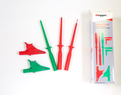 2 LEAD SET RD/GN NON-FUSED (BOXED)