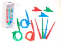 3 LEAD SET RD/GN/BU FUSED 10A (BOXED)