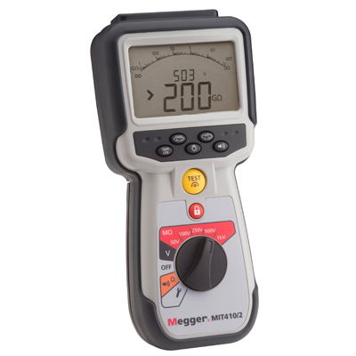 MIT410/2 INSULATION TESTER – Image 2 of 2