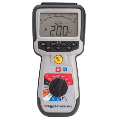 MIT420/2 INSULATION TESTER – Image 2 of 2