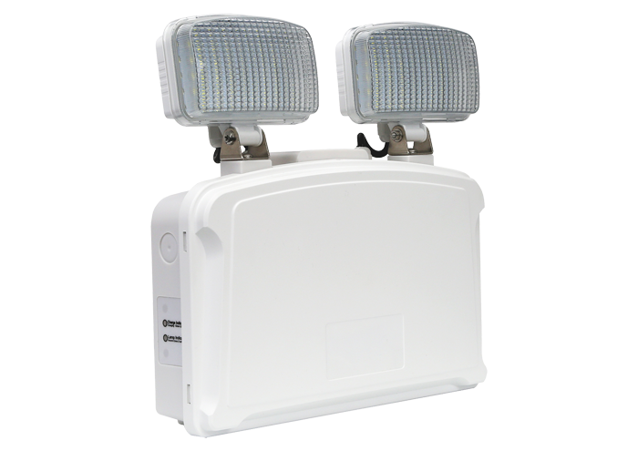 Kansas LiFe Twinspot IP65 LED Non-Maint. Self Test