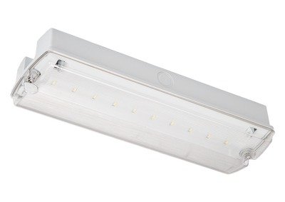 Nebraska LiFe LED IP65 Maint. Bulkhead Euro Legend Pack Self Test