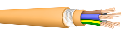 FTP 5x25 Cut Orange Fire Resistant Armoured Power Cable. BS 7846-F2. 600/1000 V