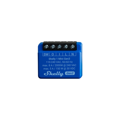 Shelly 1 Mini Gen3
