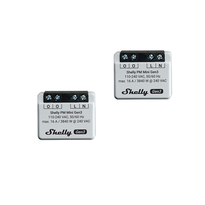 Shelly PM Mini Gen3 x2