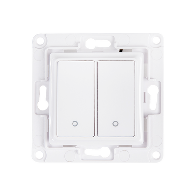 Shelly Wall Switch with 2 Buttons White