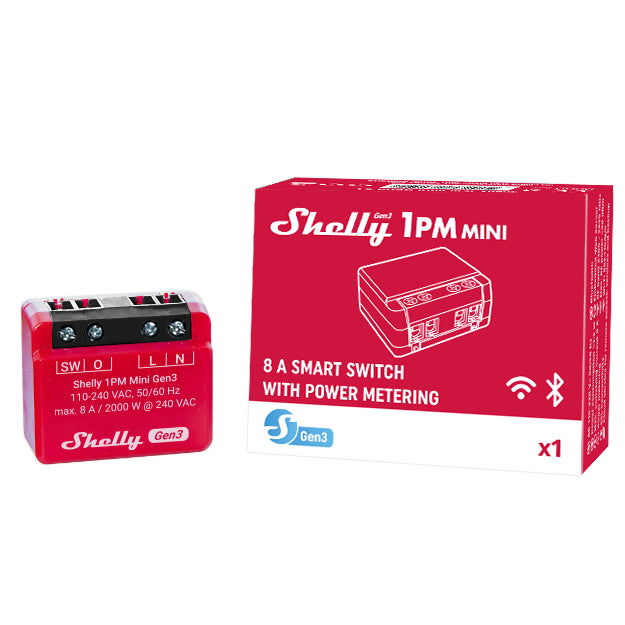 Shelly 1PM Mini Gen3 – Image 6 of 6