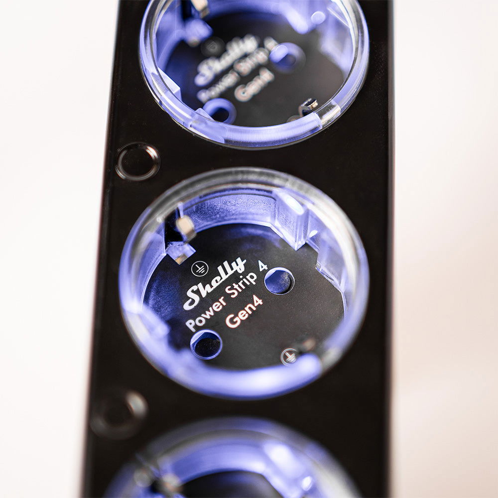 Shelly Power Strip 4 Gen4 Black – Image 3 of 6