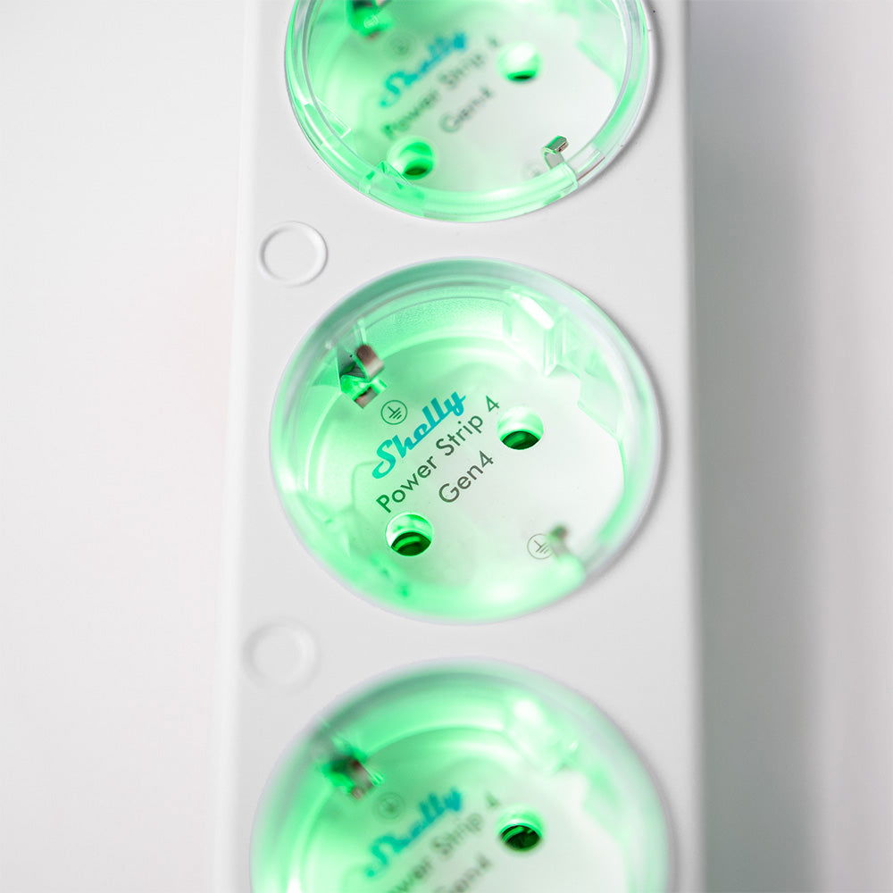 Shelly Power Strip 4 Gen4 White – Image 3 of 6