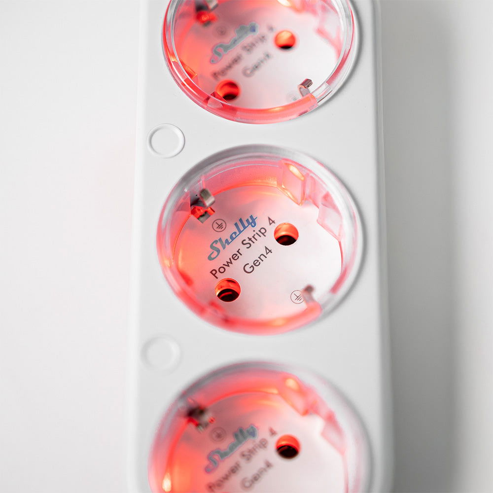 Shelly Power Strip 4 Gen4 White – Image 4 of 6
