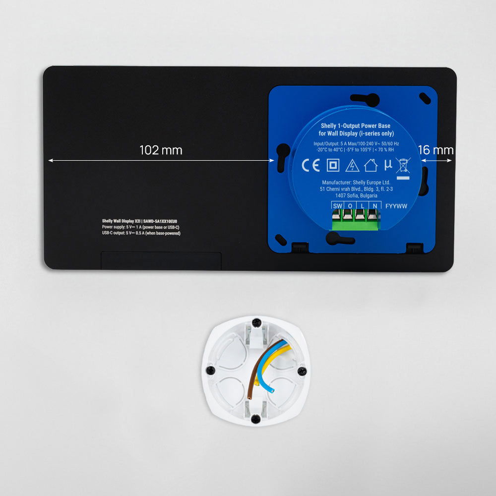 Shelly Wall Display X2i Black – Image 4 of 7
