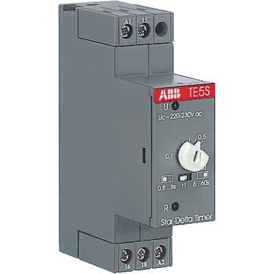 TE5S-120 Star/Delta Timer 110/120V AC