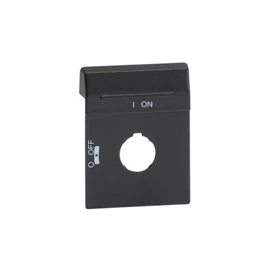 Legend Plate Black OH_1/OH_3 slctr hndl
