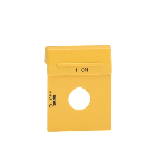 Yellow Legend plate OH1/3 selctr hndl