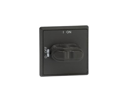 IP54 DOOR MTD HANDLE BLK