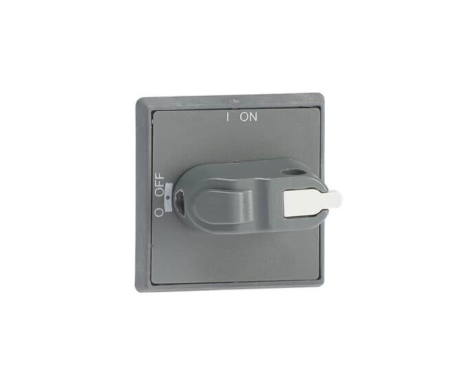 Grey Slctr hndl IP54 pdlk dr itlk ON pos