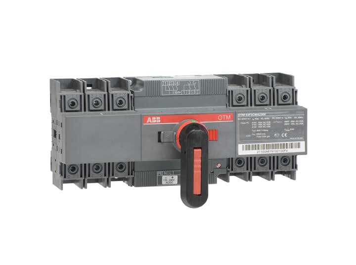 63A 3P Motorised changeover switch 230V