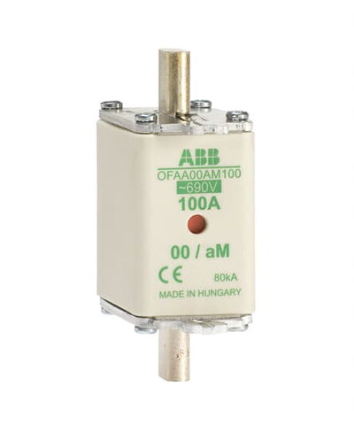 80 Amp motor rated fuse size 00