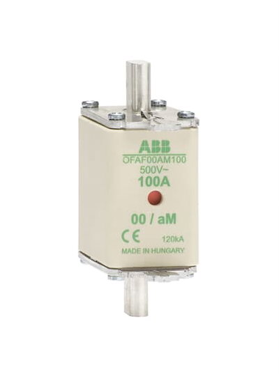 160A aM motor DIN fuse size 00 500V