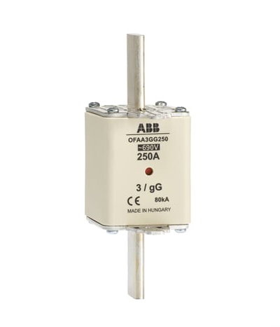 500A 690V HRC DIN gG fuselink dual indic