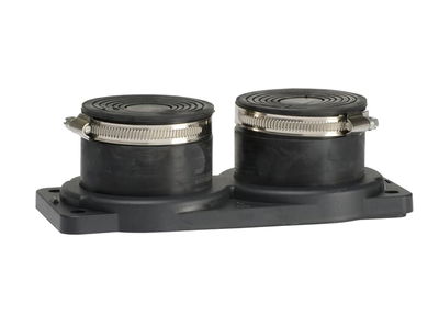 C-flange for 2x(20i??65) cable