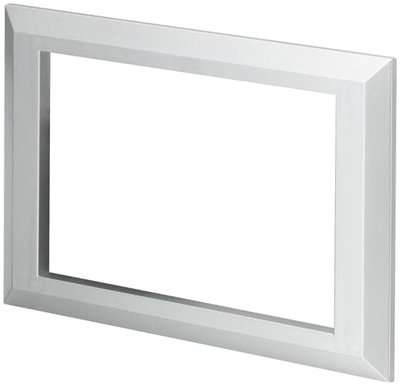 T-RAHM,SR Cover Frame For Mt701, Silver