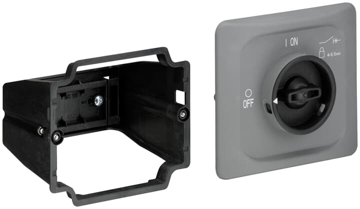 DMS132-G Door Mounting Kit, GY/BK, IP65