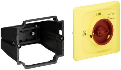 DMS132-Y Door Mounting Kit, RD/YE, IP65