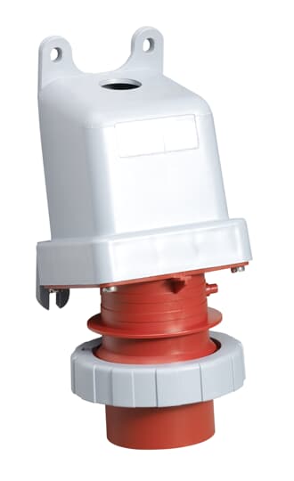 4P+E Surf Out, 32A, 415V, red, 6h, IP67
