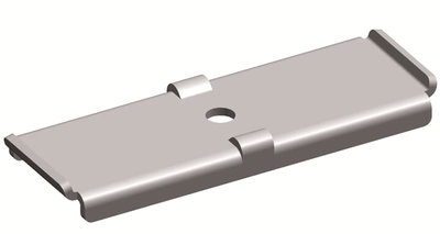 ZX647 Clamps f. BB Holder 2x40x10mm