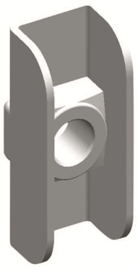 ZX657 Threaded Plate M12