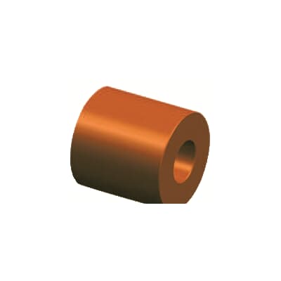 ZX664 Cu spacer Roller 30x125x45mm
