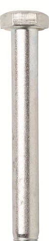 ZX721P10 Hex. Screw M8x25mm gal.
