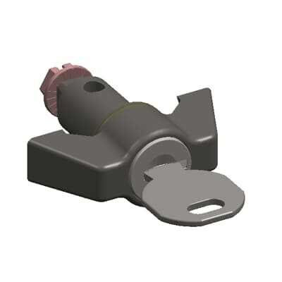 ZH237 Comp. Door T-handle w. lock