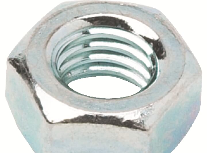 ZX292P20 Hex. Nut M6 gal. self lock.