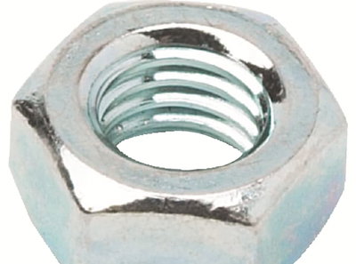 ZX292P20 Hex. Nut M6 gal. self lock.
