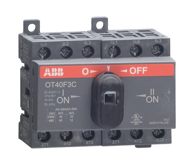 40A 3P CHANGE OVER SWITCH